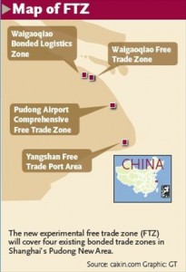 Shanghai FTZ Map