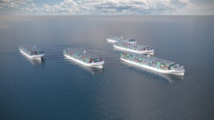 Rolls Royce Drone Ships Carrying Cargo Across the Ocean