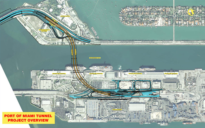 PortMiami Tunnel project overview (credit: portofmiamitunnel.com)