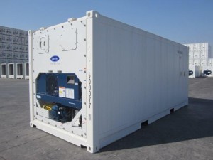 Reefer shipping container