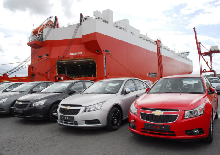 Roro vessel