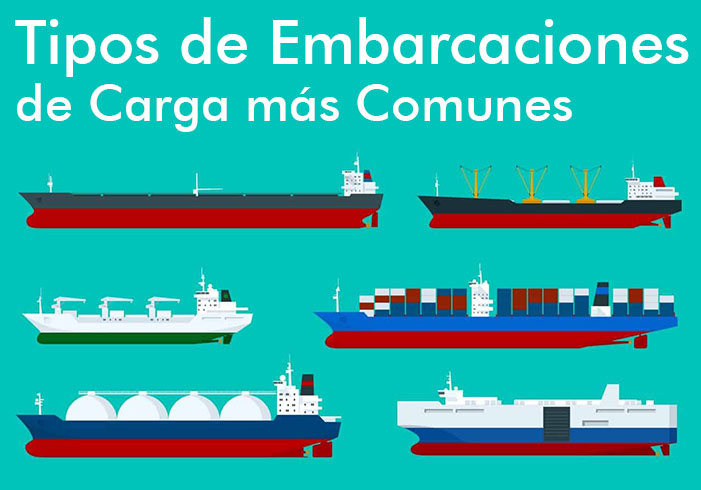 tipos de Embarcaciones Carga más Comunes