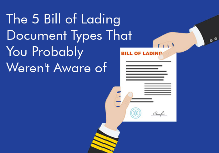 Types of bill of lading blog picture