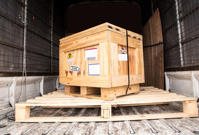 Box inside a truck