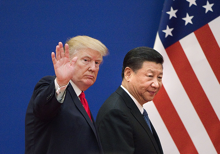 President Donald Trump and China President