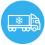 Refrigerated cargo icon